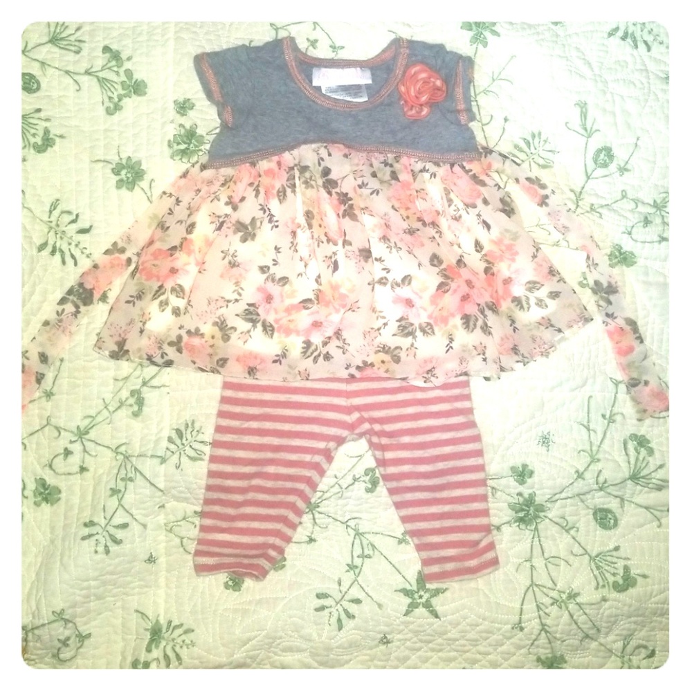 shirt with straps that tie in back & pant